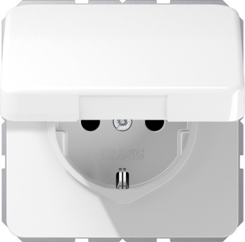 Jung Prise de courant CEBEC blanc alpin CD 1520 BFKL WW NEUF