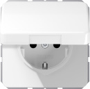 Jung Prise de courant CEBEC blanc alpin CD 1520 BFKL WW NEUF