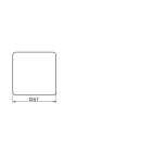 Jung rocker aws for push-button CD 590 WW NEW