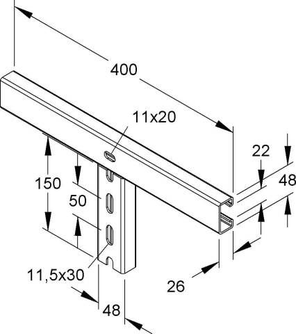 Niedax clamping adapter KKAT 300 NEW