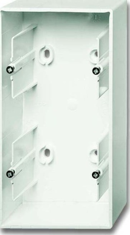 Busch-Jaeger Surface-mounted housing 2-gang, studiows matt 1702-884 NEW