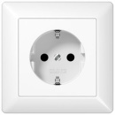 Jung SCHUKO socket outlet alpine white AS 1520 KI WW NEW
