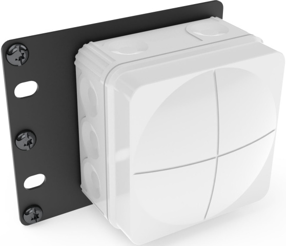 Enoc aansluitdoos + montageplaat gr/sw CB NIEUW