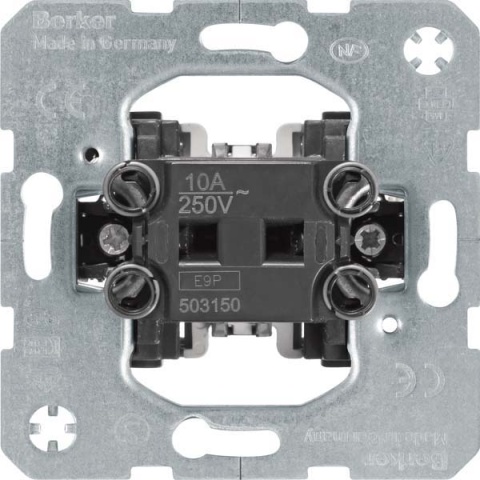 Berker Rocker push-button for cavity wall mounting 503150 NEW