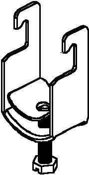 Niedax U-clamp BU 34 NEW