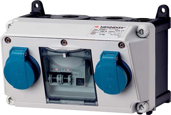 Mennekes socket outlet combination 910001 NEW