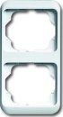 Busch-Jaeger frame 2-fold studio white, vertical 1732-24G...