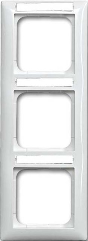 Ramka Busch-Jaeger 3-krotna biala alpejska 1723 NS-914 NOWOSC