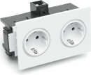 OBO Bettermann Vertr socket outlet 2-fold SIGNA IN cws...
