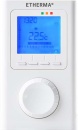 Etherma Radio Room Thermostat with Clock, LCD Display...