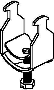 Niedax U-clamp BA 22 NEW