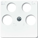 Busch-Jaeger Centrale plaat aws antenne, 4-voudig...