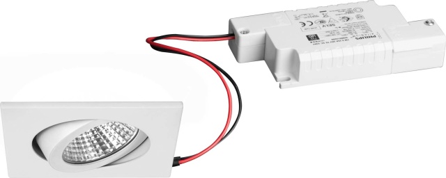 Reflektor wpuszczany LED Brumberg Leuchten 3000K, bialy, sciemniany. 39365073 NOWOSC