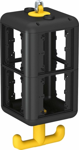 OBO Bettermann Vertr supply unit IP20 w.handle empty VH-8 LG NEW