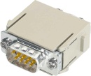 Inserto pin Harting presa D-Sub, 9 pin 09140093001 NUOVO