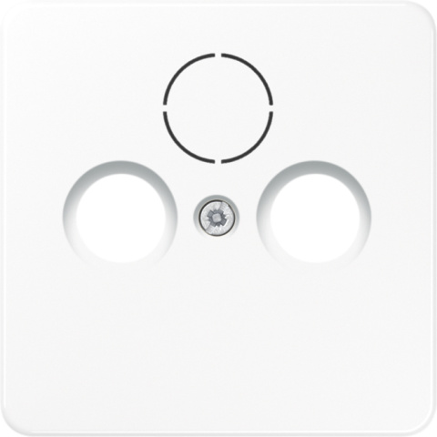 Coperchio Jung per presa dantenna CD 561 SAT WW NUOVO