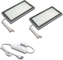 Hera LED lampe dagencement 2er Set ww eds-optik...