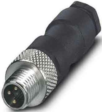 Phoenix Contact sensor connector M8 3-pin, straight SACC-M 8MS-3CON-M-SW NEW