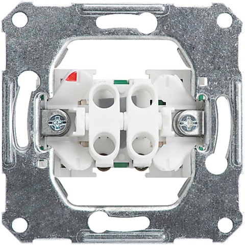 Elso flush-mounted blind switch, 10A, plug-in terminal. 111800 NEW