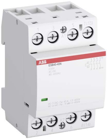 ABB Stotz S&J Installation Contactor 40A 230V AC/DC ESB40-40N-06 NUEVO