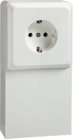 Elso Support dappareils avec prise de courant simple 505404 NOUVEAU