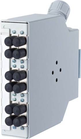 Metz Connect fibre optic splice distributor 6xSC/ST-D Adapter OpDAT REGplus 6SCSTD NEW