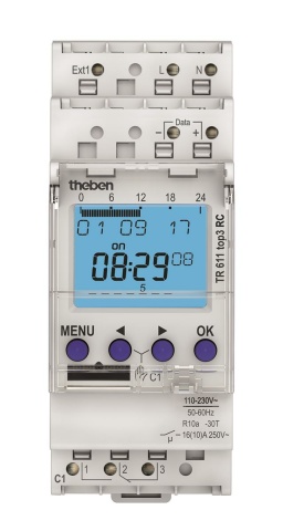 Theben digital timer weekly prog. 1K TR 611 top3 RC NEW