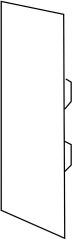 Kleinhuis Endstück rws Brüstungskanal BE1308.3 NEU