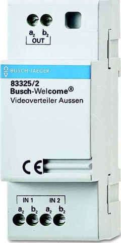 Busch-Jaeger Distributore video per esterni REG 83325/2 NUOVO