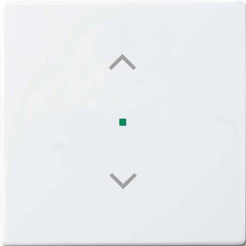 Busch-Jaeger Rocker 1-f symbol blind studio white 6232-10-84 NEW