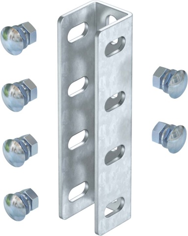 OBO Bettermann Vertr U-stem connector 200x44mm VUS 5 FT NEW