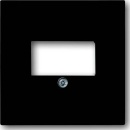 Busch-Jaeger Zentralscheibe sw mt f.UAE/TAE/LS 1766-885 NEU