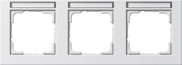 Gira Abdeckrahmen 3f. rws waagerecht, bruchsi. 109329 NEU