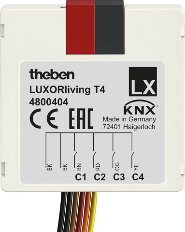Theben Smart Home System 4 channels LUXORliving T4 NEW