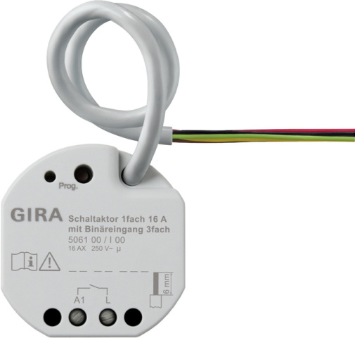 Actionneur de commutation Gira simple 16A UP KNX Secure 506100 NOUVEAU
