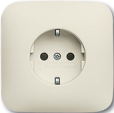 Busch-Jaeger socket outlet insert ws w.plug connection 20 EUJ-212 NEW