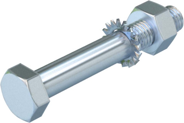 OBO Bettermann Vertr tornillo de cabeza hexagonal SKS 12x100 F NUEVO