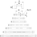 OBO Bettermann Vertr Afstandhouder DBL 50 100 FS NIEUW