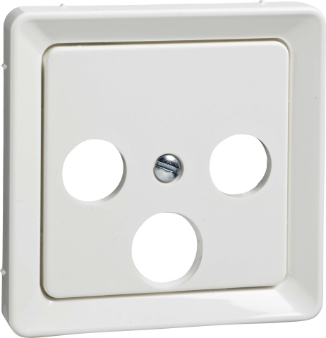 Elso Zentralplatte Antenne reinweiß 503624 NEU