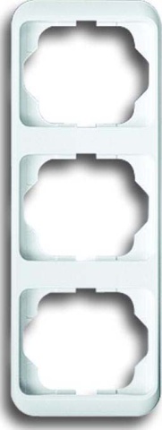 Busch-Jaeger Rahmen 3-fach studioweiß, senkr. 1733-24G NEU