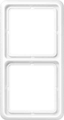 Jung frame 2-fold aws horizontal/vertical CD 582 WU WW NEW