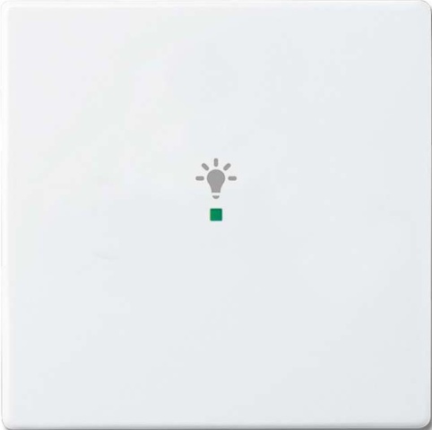 Busch-Jaeger Rocker 1-gang, simbolo luce studio bianco 6231-10-84 NUOVO