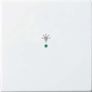 Busch-Jaeger Bascule simple, symbole lumière blanc...