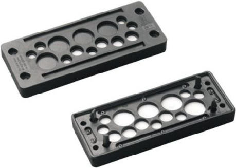 Placa pasacables Murrplastik KDP/N 24/22 sw NUEVO