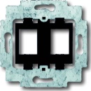 Busch-Jaeger Tragring f.Modular-Jack schwarz. Sockel 1814...