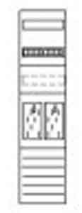 Eaton (Installation) Counter Panel 1050mm,2ZP,5pol. ZSD-Z17B0016 NEW