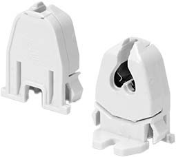 Houben Fassung G5 ws,durchst,m.Schlitz 100305 NEU