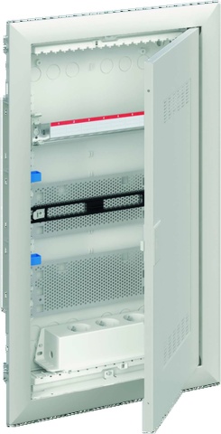 Striebel&John Media verdeler 3-rijig w.PatchPanel+DoorWiFi UK636MW NIEUW