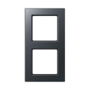 Ramka Junga 2-czesciowa antracyt mat AC 582 BF ANM NOWOSC