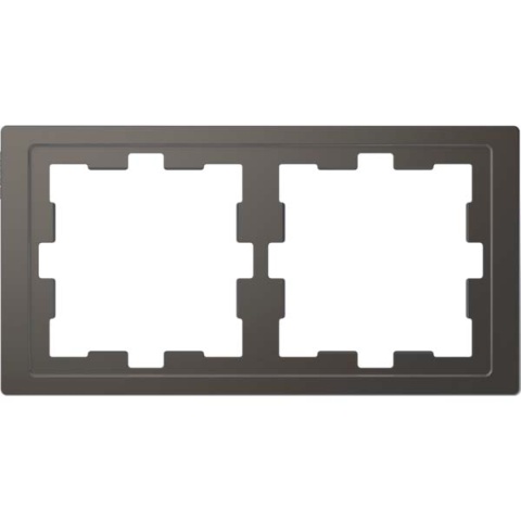 Merten frame 2f.anth D-Life MEG4020-6534 NEW